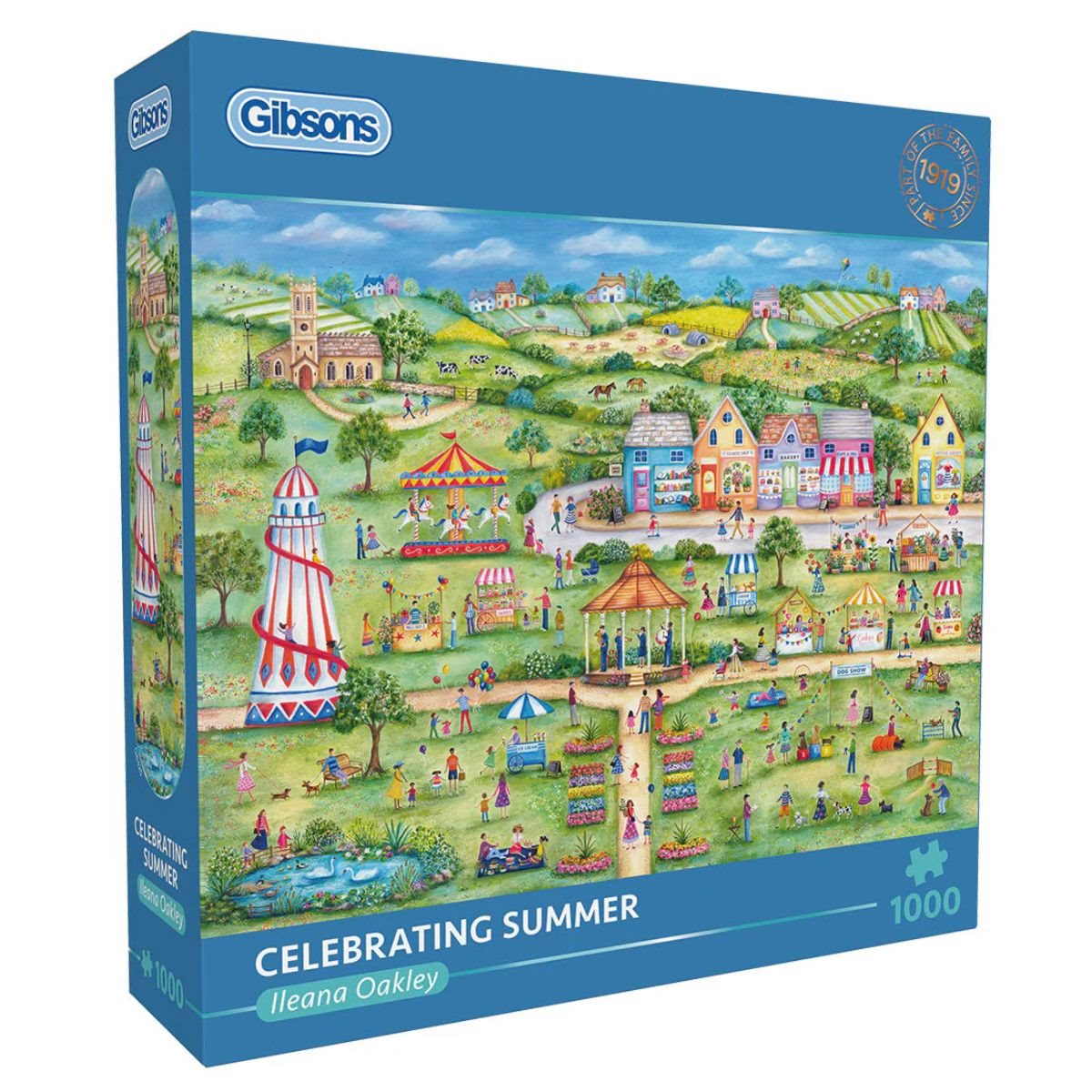Puzzle 1000pc - Celebrating Summer | L.A. Mood Comics and Games
