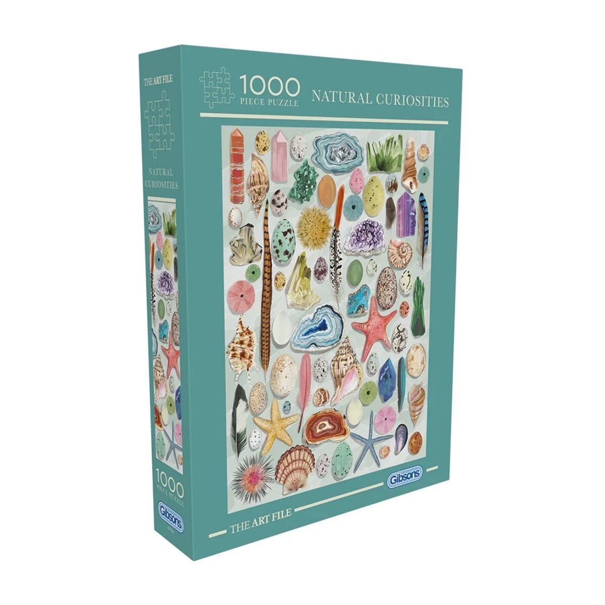 Puzzle 1000pc - The Art File: Natural Curiosities | L.A. Mood Comics and Games