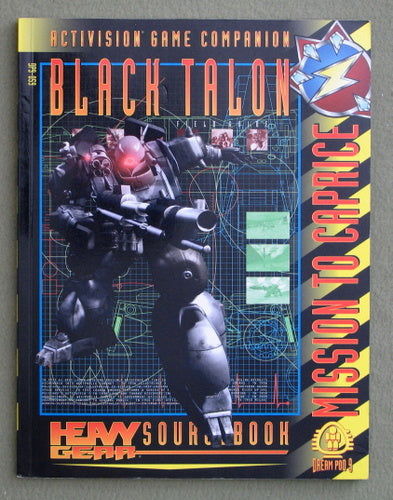 Black Talon Heavy Gear Sourcebook RPG | L.A. Mood Comics and Games