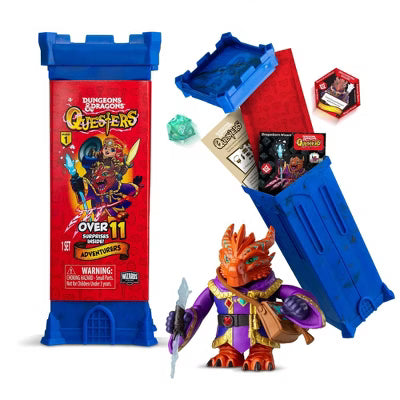 Dungeons & Dragons Questers Adventurer Characters Blind Pack - 3.75" BuildableToy Figure  4.73 out of 5 stars 18 | L.A. Mood Comics and Games