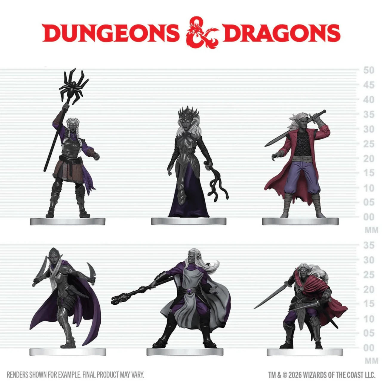 Dungeons & Dragons Miniatures: Icons of the Realms - Drow Warband | L.A. Mood Comics and Games