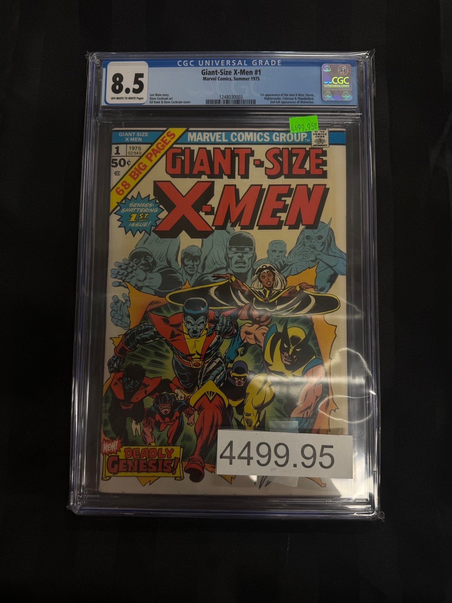 Giant-Size X-Men #1 1975 CGC 8.5 | L.A. Mood Comics and Games