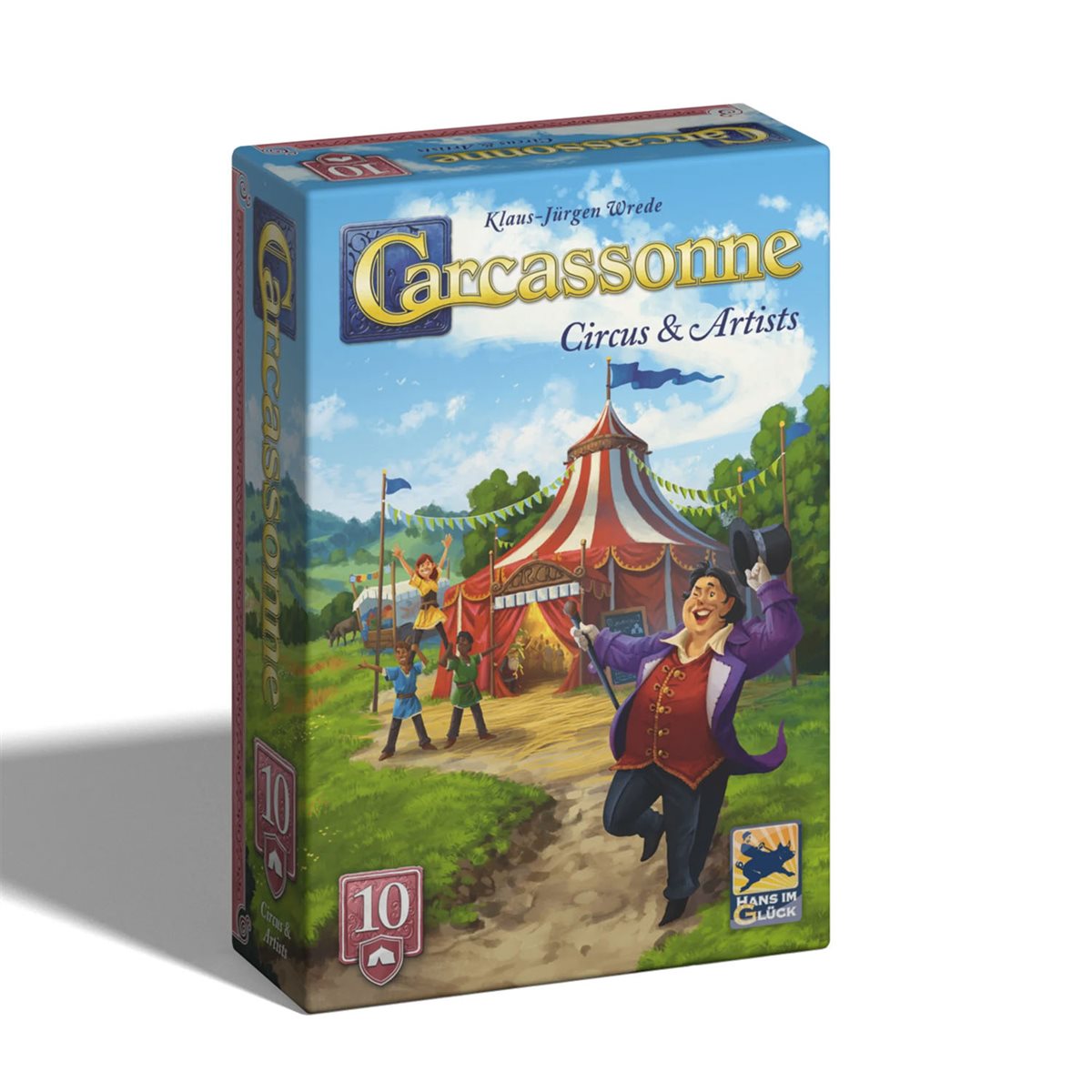 Carcassonne: Exp 10: Circus & Artists | L.A. Mood Comics and Games