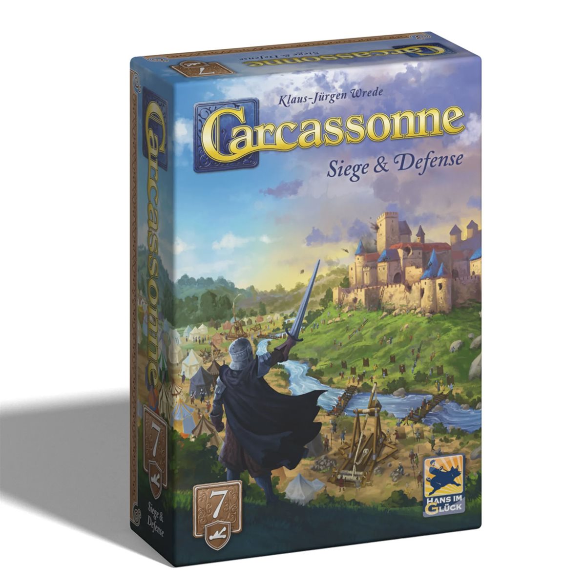 Carcassonne: Exp 7: Siege & Defense | L.A. Mood Comics and Games