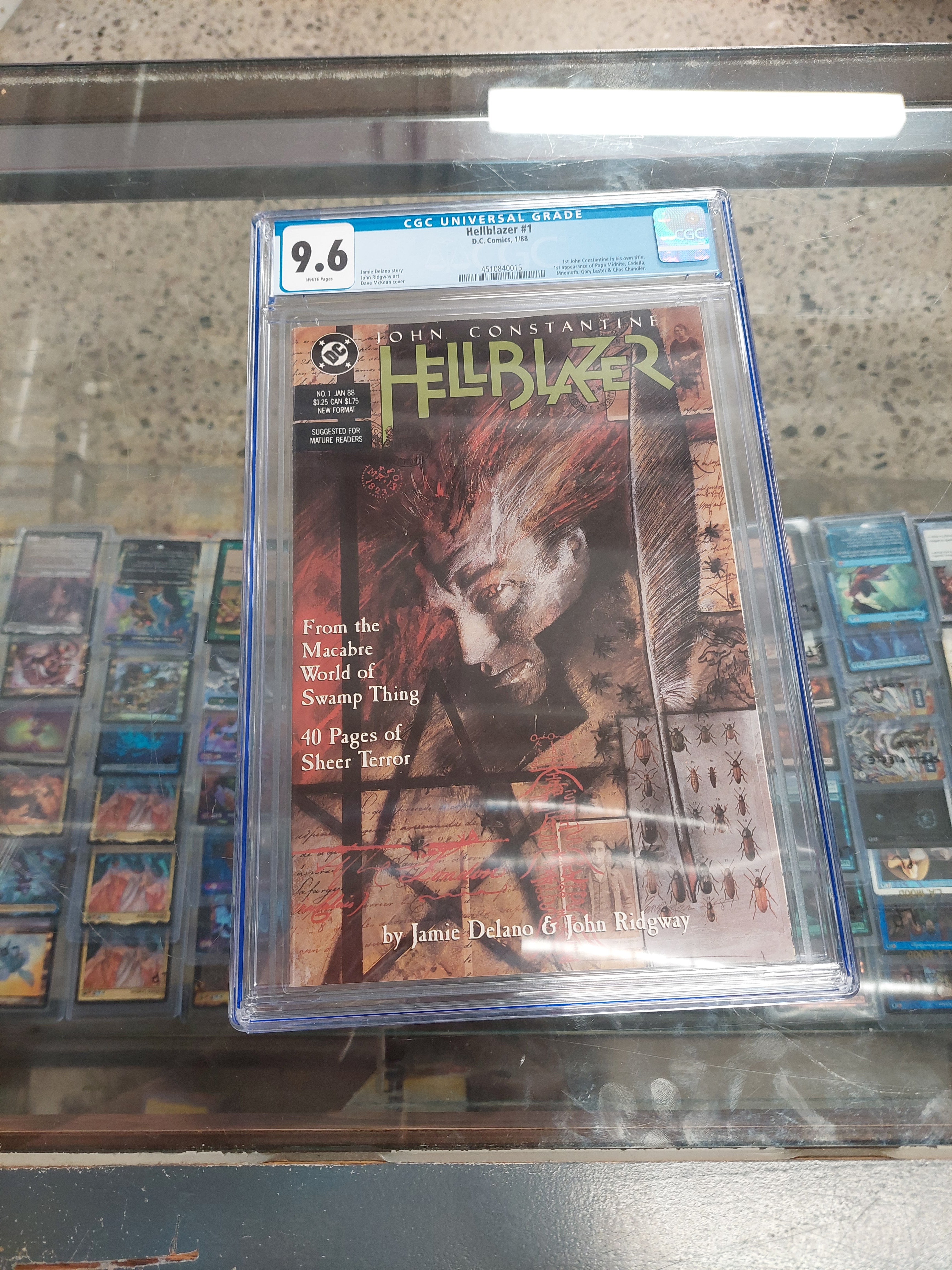 Hellblazer #1 1988 CGC 9.6 | L.A. Mood Comics and Games