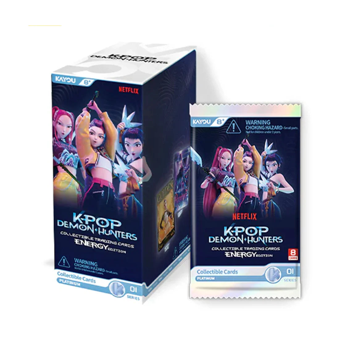 K-Pop Demon Hunters World Tour Cards Energy Booster Box | L.A. Mood Comics and Games