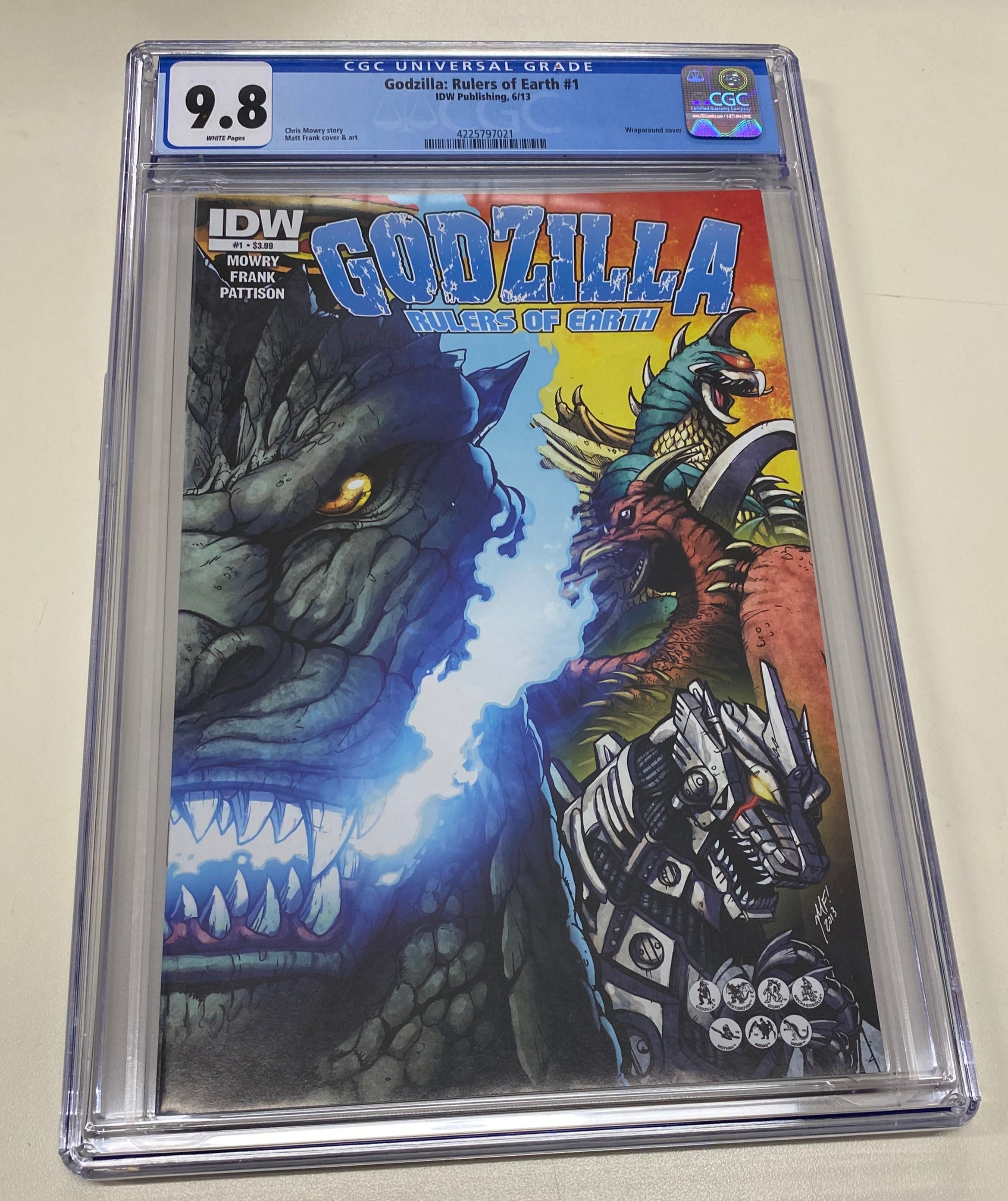 Godzilla Rulers of the Earth #1 CGC 9.8 | L.A. Mood Comics and Games