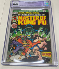 Special Marvel Edition #15 (1973) Key 1st Appearance Shang-Chi CGC 6.5 Restored Purple label | L.A. Mood Comics and Games