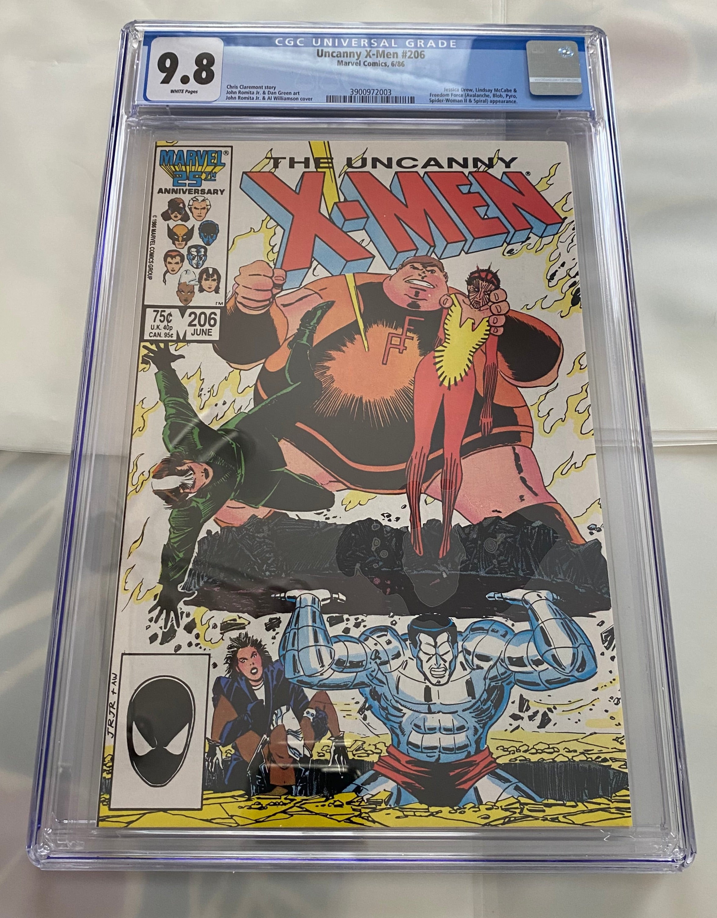 Uncanny X-Men #206 CGC 9.8 | L.A. Mood Comics and Games