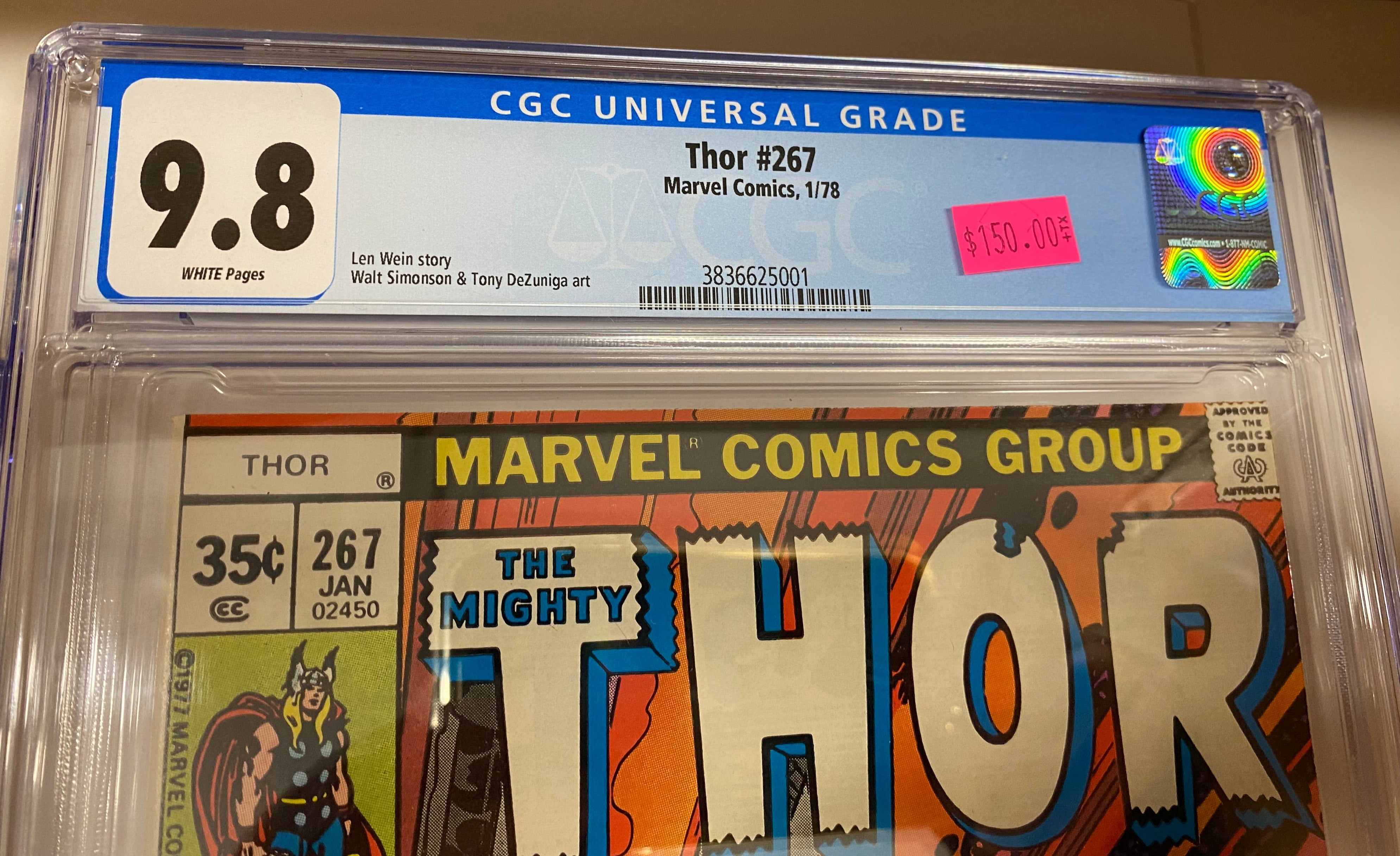 Thor #276 ! CGC 9.8 ! 1978 !! Classic Bronze Age !! | L.A. Mood Comics and Games