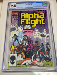 Alpha Flight #33 CGC 9.8 White Pages 1st Lady Deathstrike | L.A. Mood Comics and Games