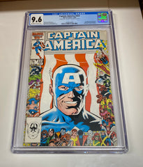 CAPTAIN AMERICA #323 CGC 9.6 NM+ -Double Cover- 1st App. of NEW Super-Patriot & Battlestar | L.A. Mood Comics and Games