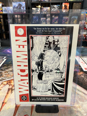 WATCHMEN Zenda Portfolio (1987) Paris, France (8) 11" x 15" prints w/ signatures | L.A. Mood Comics and Games