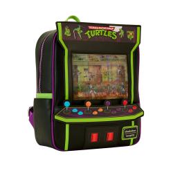 LOUNGEFLY TMNT 40TH ANN ARCADE BACKPACK | L.A. Mood Comics and Games