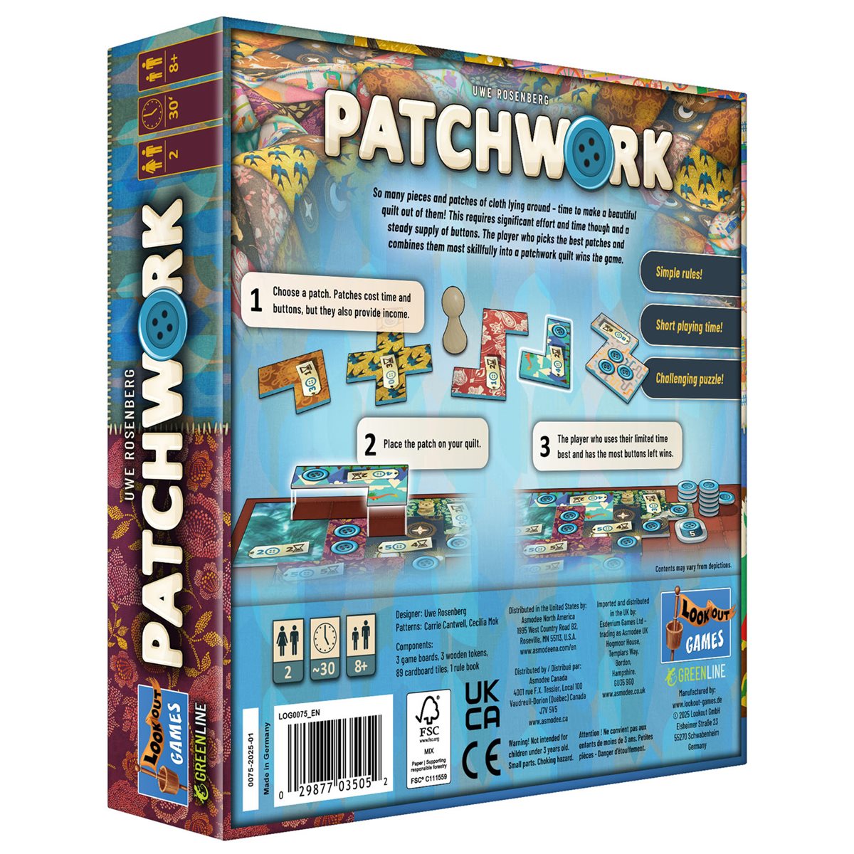 Patchwork - Revised Edition | L.A. Mood Comics and Games