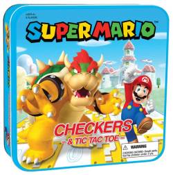 Super Mario Checkers & Tic Tac Toe | L.A. Mood Comics and Games