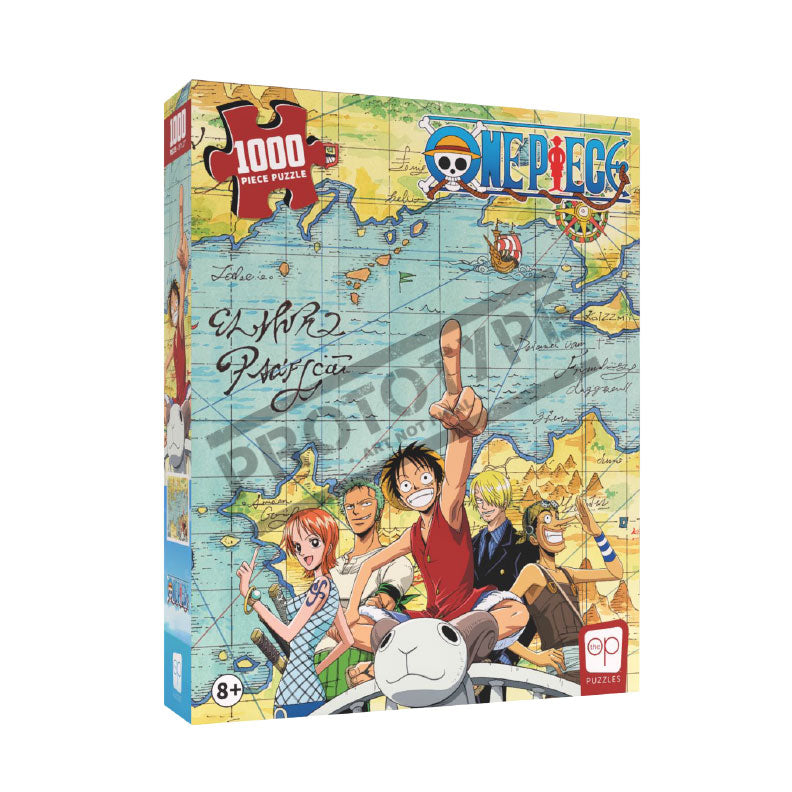 Puzzle 1000pc One Piece Sailing the Going Merry | L.A. Mood Comics and Games