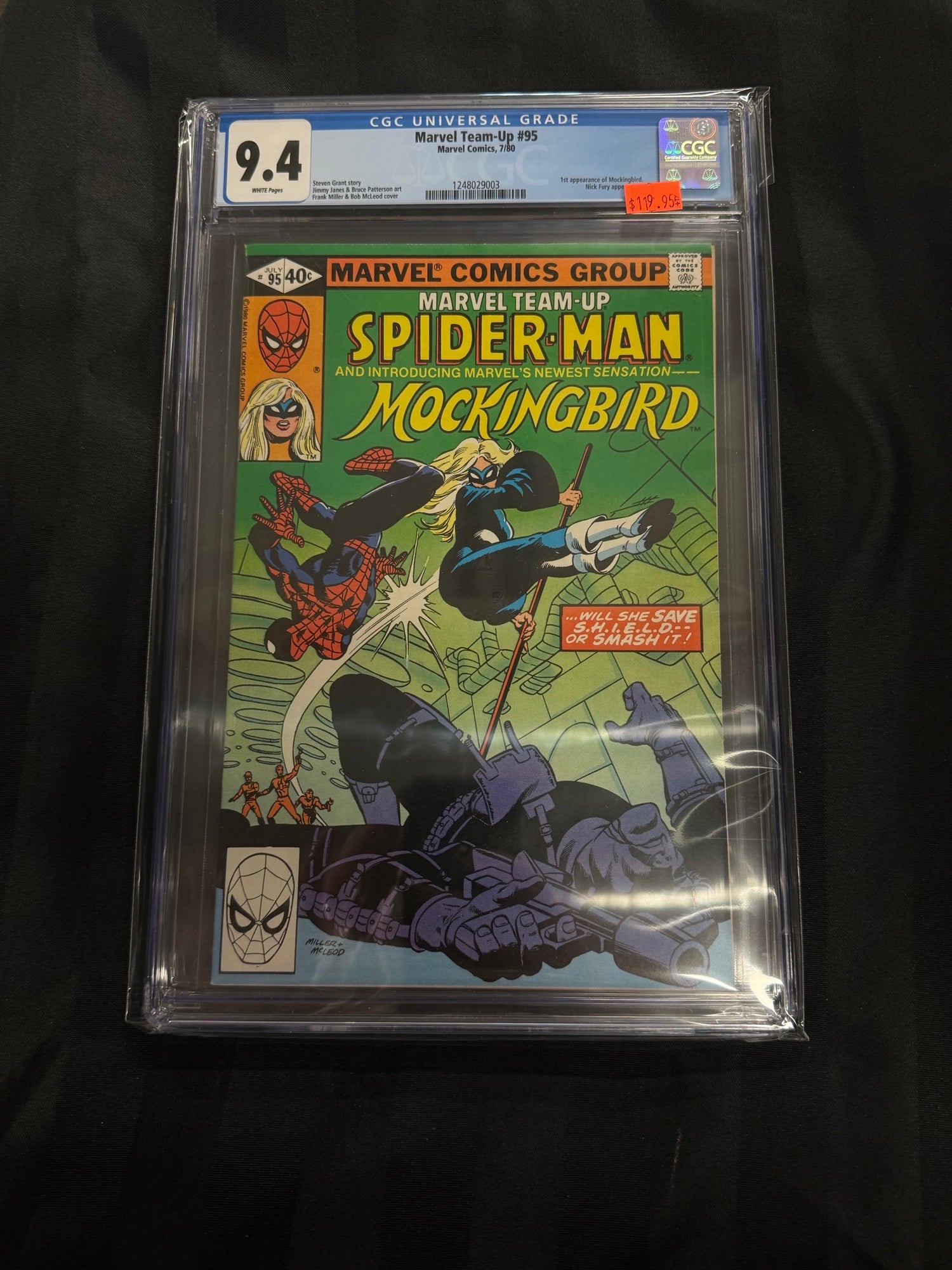 Marvel Team-Up #95 1980 CGC 9.4 | L.A. Mood Comics and Games