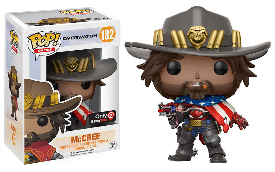 Pop McCree Overwatch Game Stop Exclusive | L.A. Mood Comics and Games
