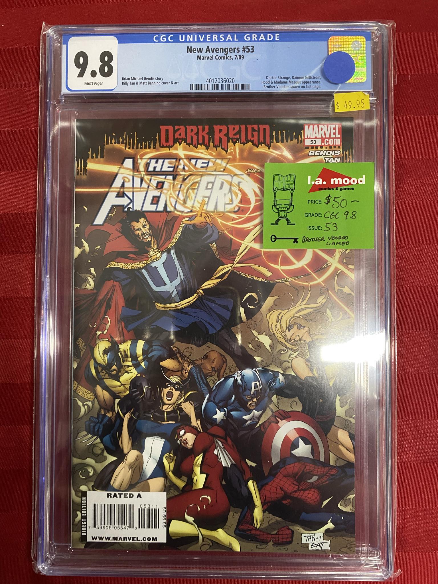 New Avengers #53 CGC 9.8 | L.A. Mood Comics and Games