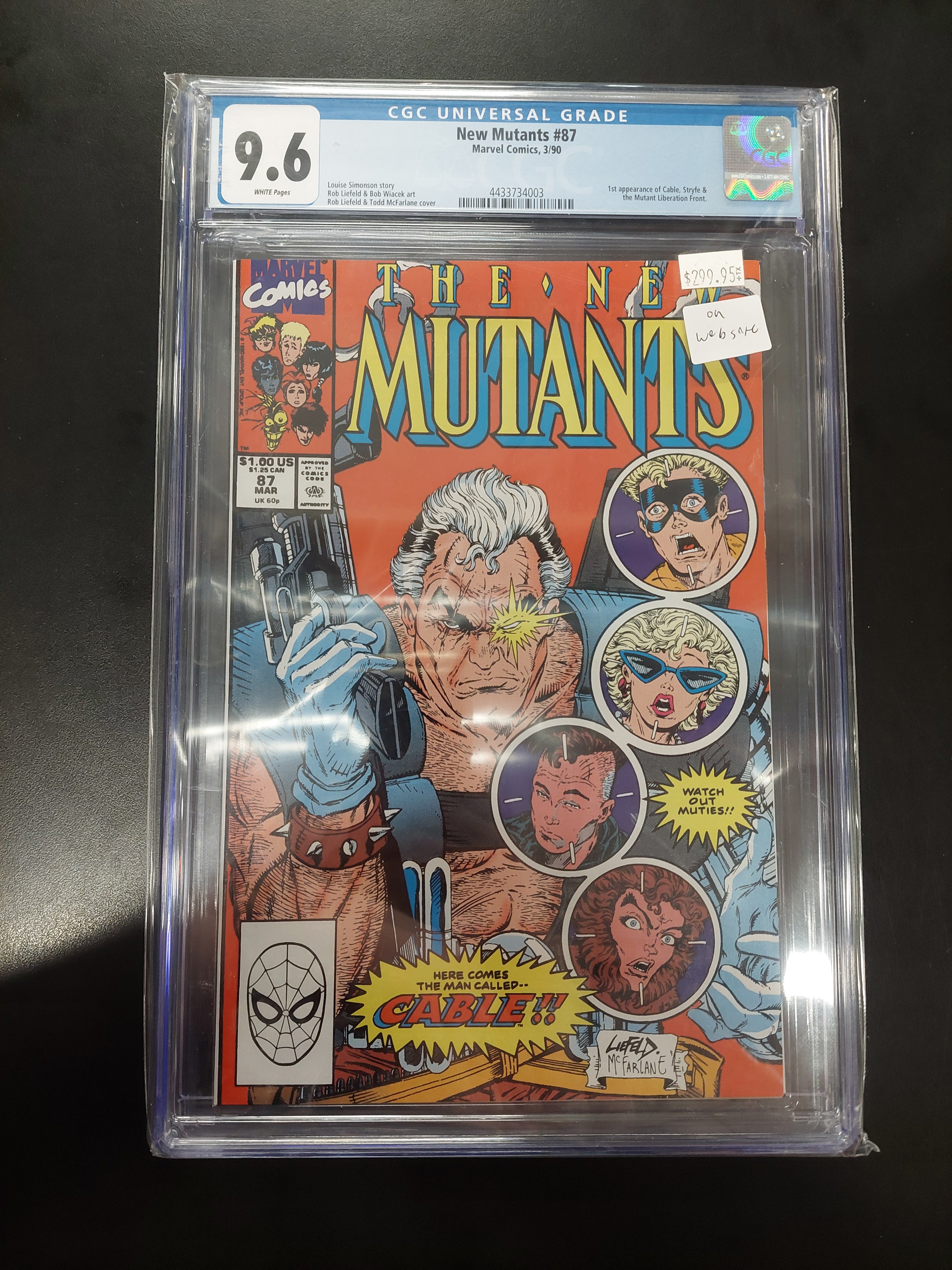 New Mutants #87 1990 CGC 9.6 | L.A. Mood Comics and Games