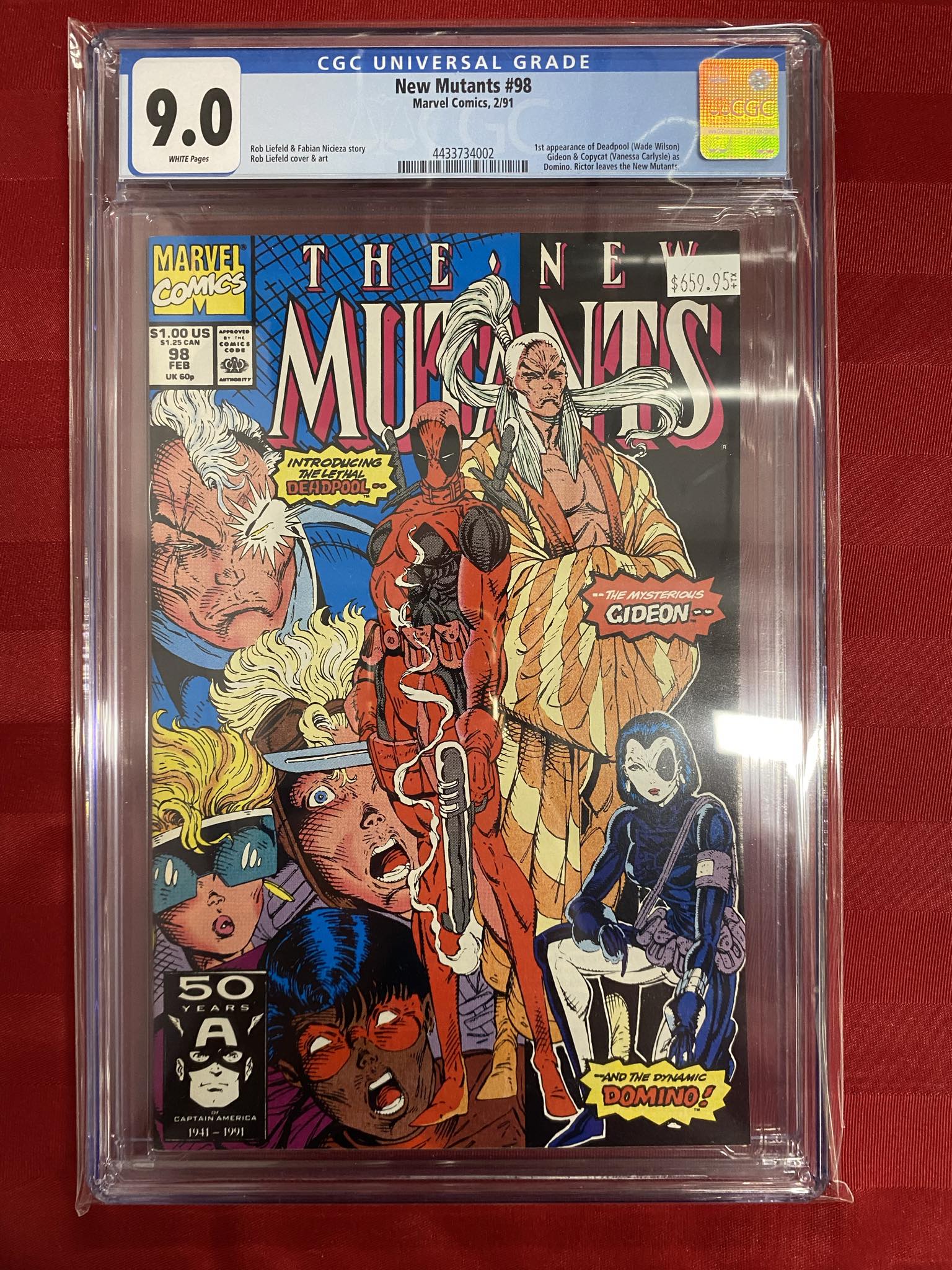 New Mutants #98 CGC 9.0 | L.A. Mood Comics and Games