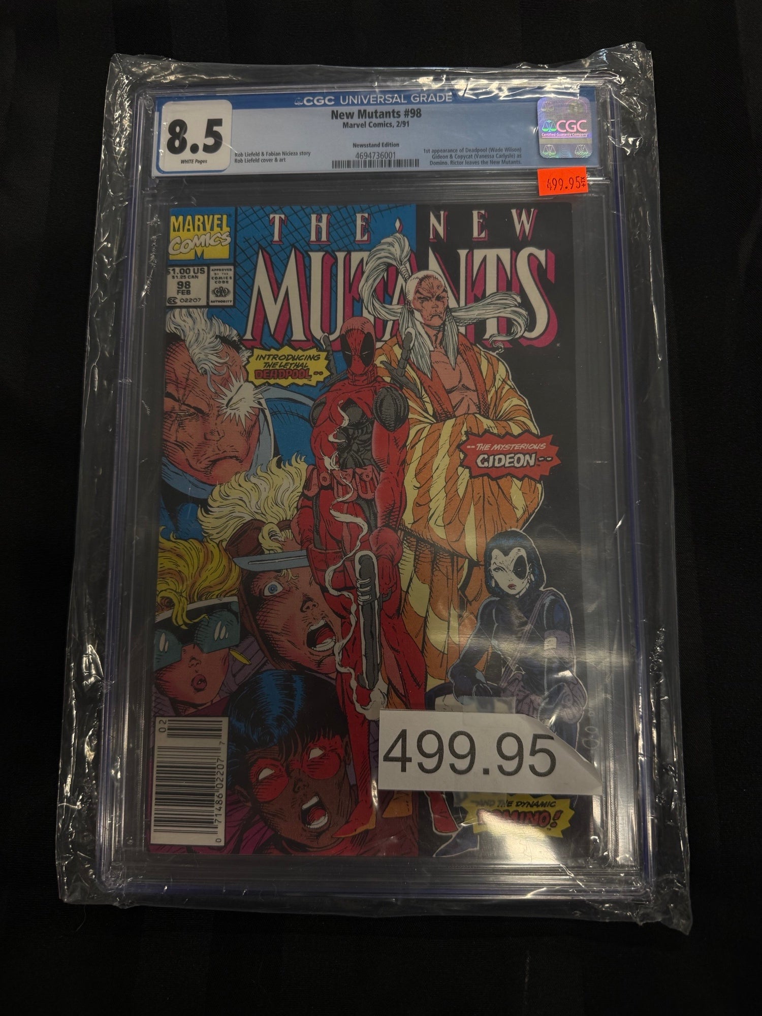 New Mutants #98 CGC 8.5 | L.A. Mood Comics and Games