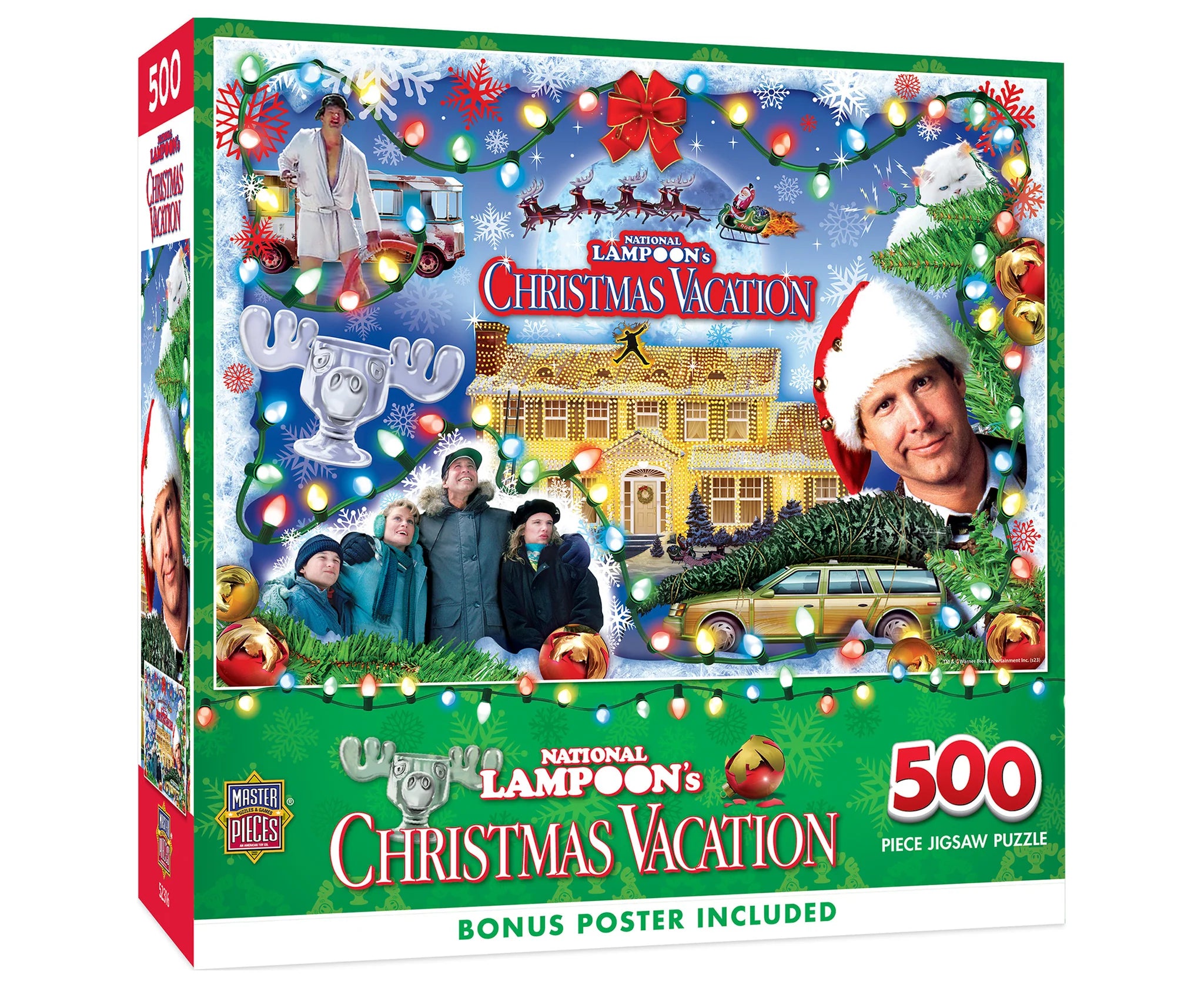 Puzzle 500pc Master Pieces National Lampoon's Christmas Vacation | L.A. Mood Comics and Games