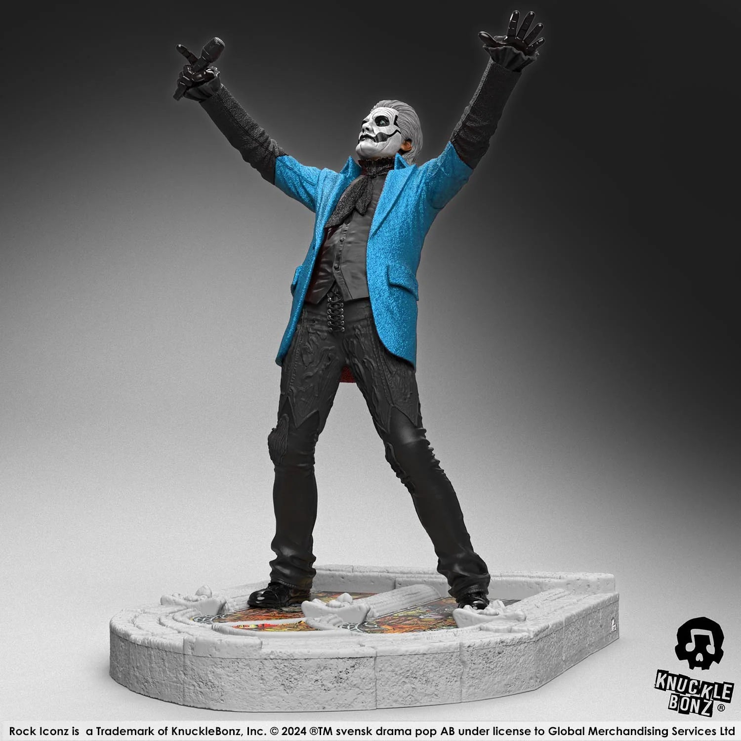 Sdcc 2025 Knucklebonz Ghost Papa IV Blue Previews Exclusive 1/9 Scale Statue | L.A. Mood Comics and Games