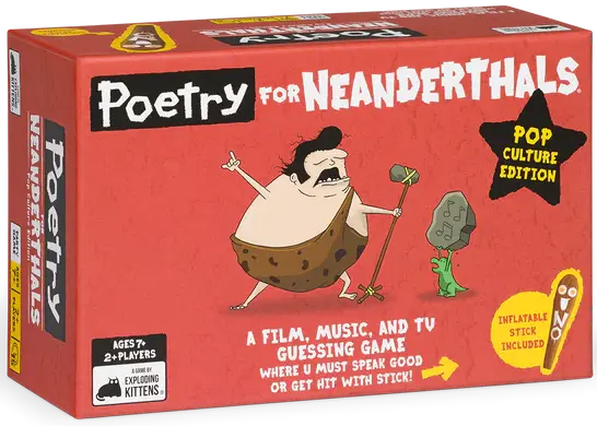 Poetry for Neanderthals Pop Culture Edition | L.A. Mood Comics and Games