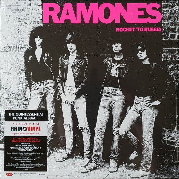 Ramones - Rocket To Russia (180g Remastered Vinyl) | L.A. Mood Comics and Games