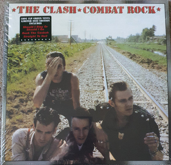 The Clash - Combat Rock (180g Green Vinyl) | L.A. Mood Comics and Games