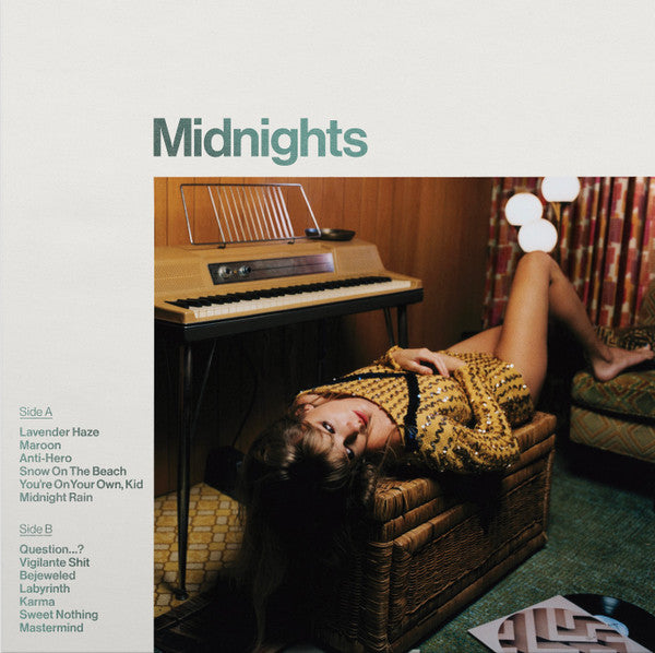 Taylor Swift - Midnights (Jade Green Marbled Vinyl) | L.A. Mood Comics and Games