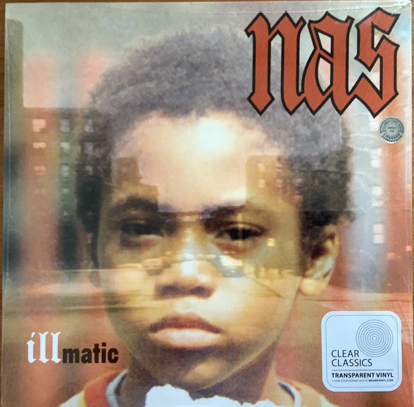 Nas - Illmatic (Transparent Vinyl LP) | L.A. Mood Comics and Games