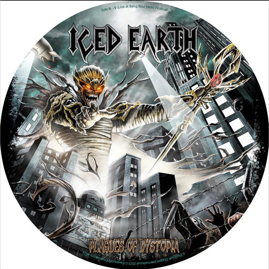 Iced Earth - Plagues Of Dystopia (Vinyl Picturedisc) | L.A. Mood Comics and Games