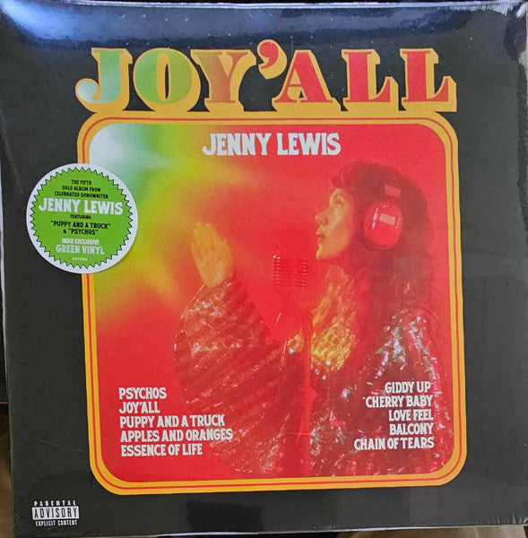 Jenny Lewis - Joy'All (Green Vinyl) | L.A. Mood Comics and Games