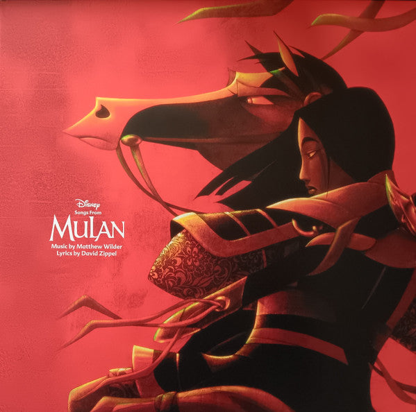 Mulan - Soundtrack (Ruby Red and Obsidian Vinyl) | L.A. Mood Comics and Games