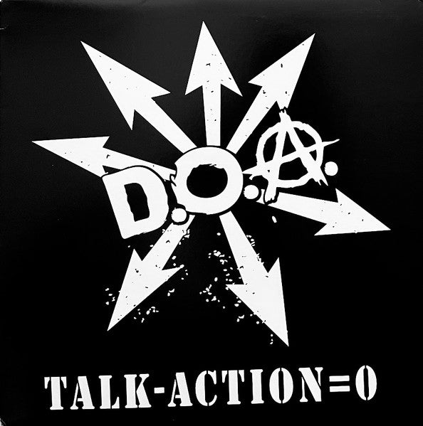 D.O.A. - Talk - Action = 0 (Vinyl) | L.A. Mood Comics and Games