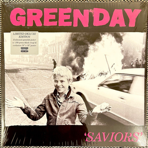 Green Day - Saviors (180g Deluxe Edition Vinyl w/Poster) | L.A. Mood Comics and Games