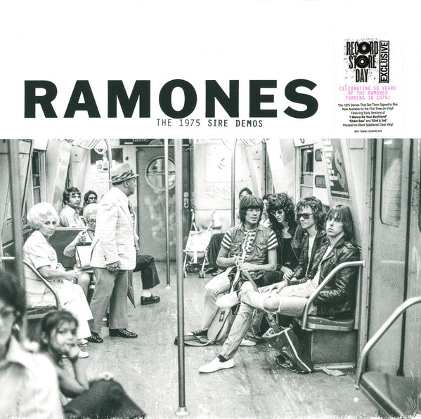 The Ramones - The Sire Demos (Black Splattered Vinyl LP) | L.A. Mood Comics and Games