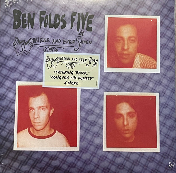 Ben Folds Five - Whatever And Ever Amen (Vinyl) | L.A. Mood Comics and Games