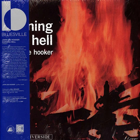 John Lee Hooker - Burning Hell (180g Vinyl) | L.A. Mood Comics and Games