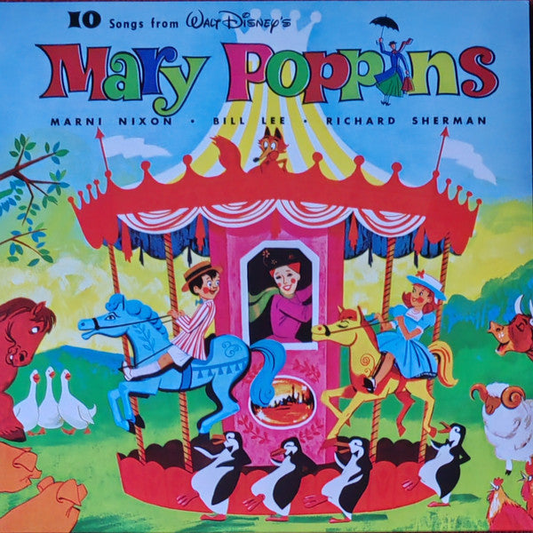 Mary Poppins - Soundtrack (60th Anniversary 180g Blue Vinyl) | L.A. Mood Comics and Games