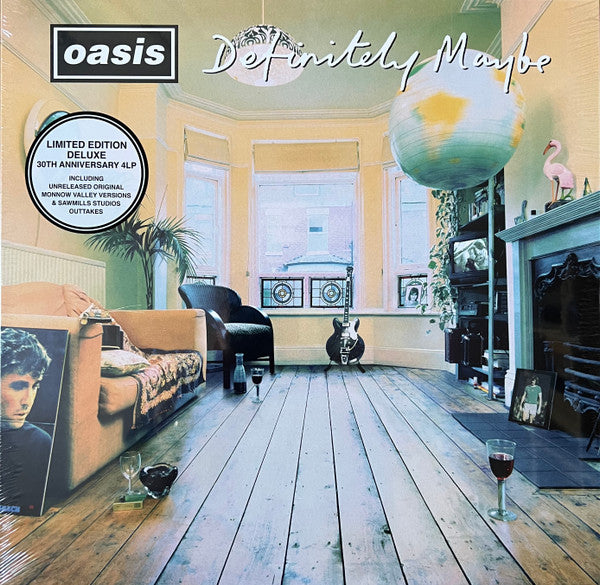 Oasis - Definitely Maybe (30th Anniversary Ltd. Edition 4xLP Vinyl Box Set) | L.A. Mood Comics and Games