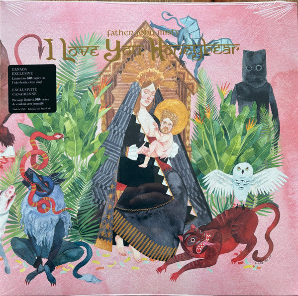 Father John Misty - I Love You, Honeybear (Coke-bottle Clear Vinyl LP Ltd. Ed.) | L.A. Mood Comics and Games
