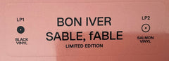 Bon Iver - SABLE, Fable (2xLP Black & Salmon Vinyl) | L.A. Mood Comics and Games