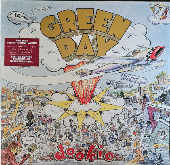 Green Day - Dookie (Ltd. Ed. Raspberry Vinyl) | L.A. Mood Comics and Games