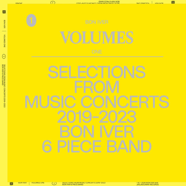 Bon Iver - Volumes: One (Vinyl) | L.A. Mood Comics and Games