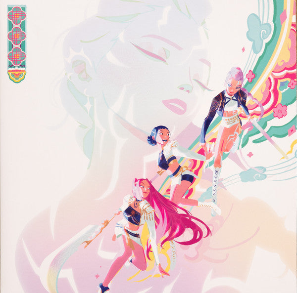 KPop Demon Hunters - Soundtrack From The Netflix Film (Black w/ Pink & Cyan Swirl Vinyl) | L.A. Mood Comics and Games