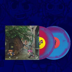 Scott Pilgrim EX - Video Game Soundtrack (Sky Blue & Hot Pink Blend Vinyl) | L.A. Mood Comics and Games